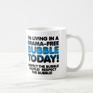 Respektera Den Dramafria Bubblan Rolig Resemugg Kaffemugg