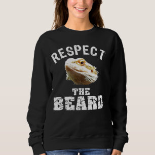 Respektera den skägrade draken t shirt