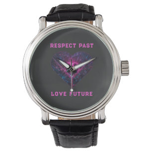 Respektera det förflutna kärlek framtida design armbandsur