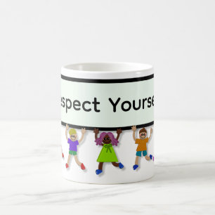 Respektera Dig Själv Kaffe Mugg