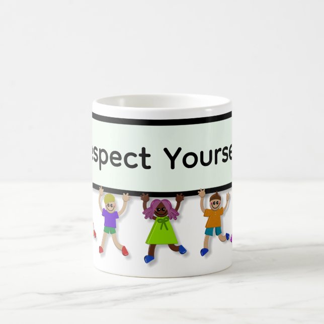 Respektera Dig Själv Kaffe Mugg (Center)