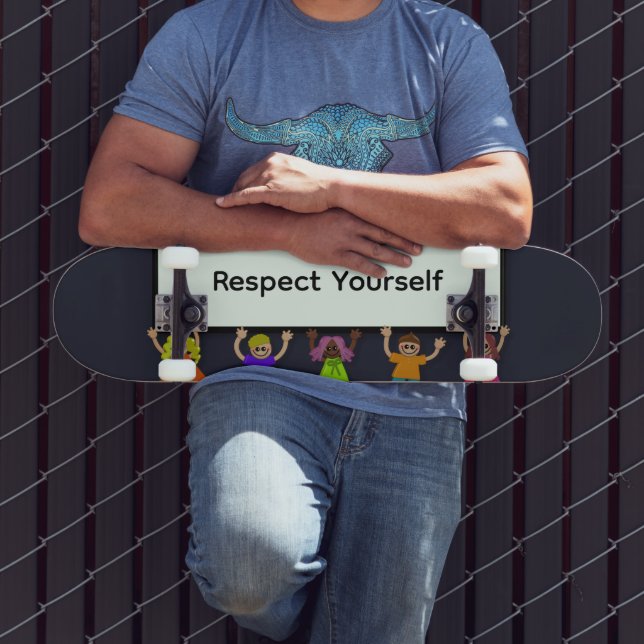 Respektera Dig Själv Skateboard (Utomhus 3)