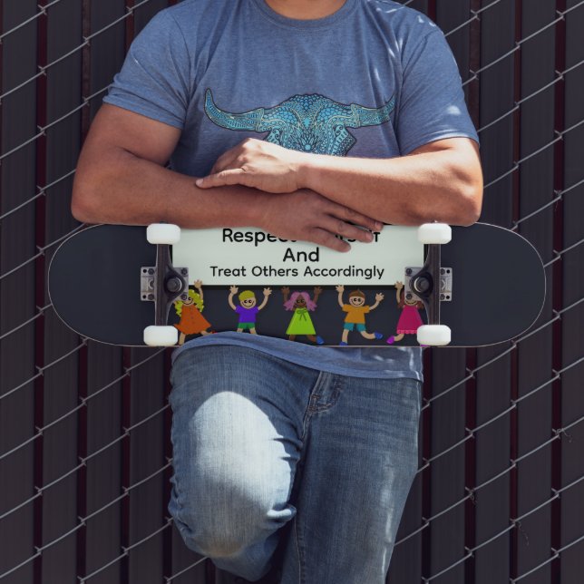 Respektera Dig Själv Skateboard (Utomhus 3)