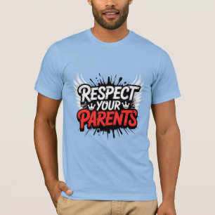 Respektera dina föräldrar - Inspirerande herr-T-sh T Shirt