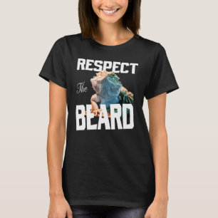 Respektera Dragon Beard Lizard Reptile Po T Shirt