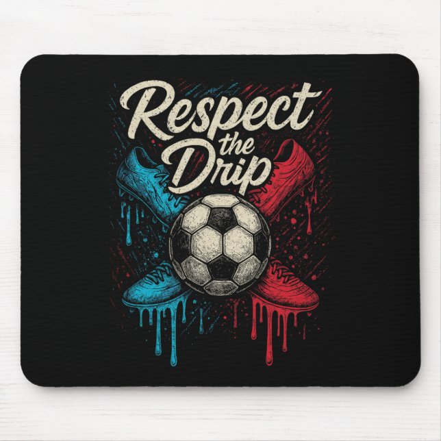 Respektera Drip Fotboll Ll Skor Barn Tonåring Kvin Musmatta (Framsidan)