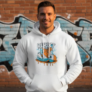 Respektera Drip-Hoodie Streetwear Basket Hoodie