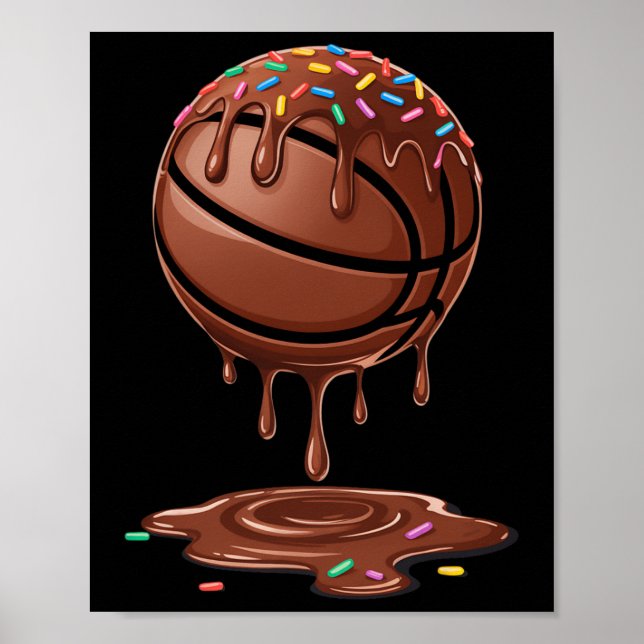 Respektera Drip Sketll Strössel Chokladkräm  Poster (Framsidan)
