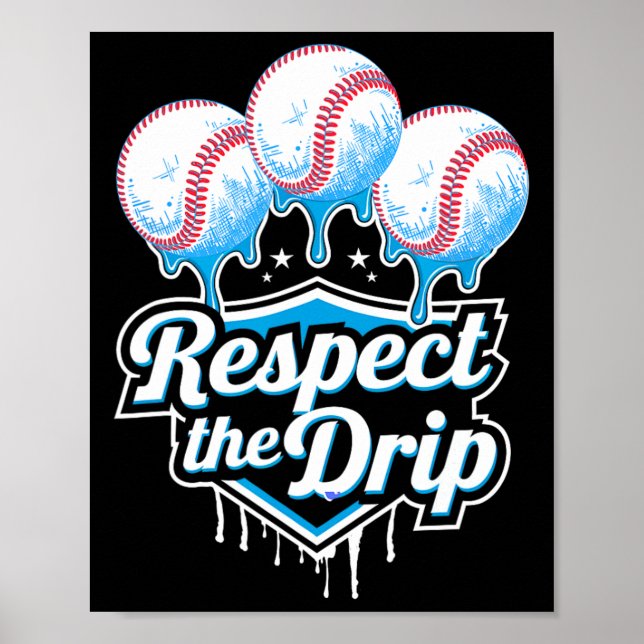Respektera droppen Bysebyll Drip Boys Glass Drip Poster (Framsidan)
