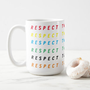 Respektera droppen Karen tonåring slangkaffe mugg