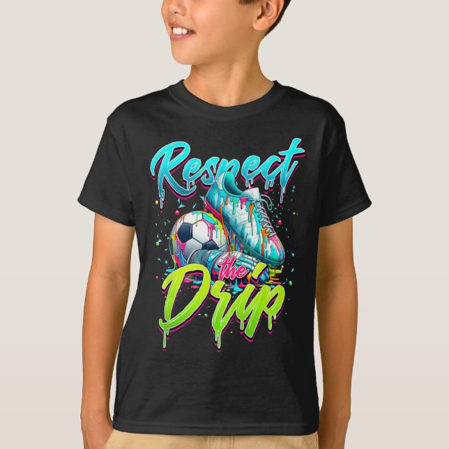 Respektera droppfotarens iskräppsdropp med Sprink T Shirt (Framsida)
