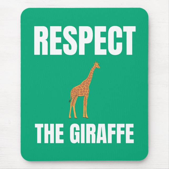 Respektera Giraffe Musmatta (Framsidan)