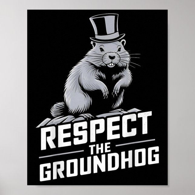 Respektera Groundhog Ground Hog Day _2 Poster (Framsidan)