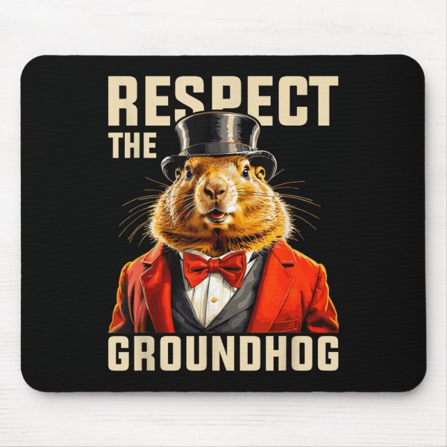 Respektera Groundhog Ground Hog Day Manar Women Ho Musmatta (Framsidan)
