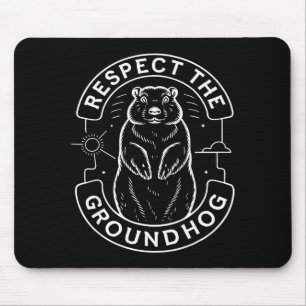 Respektera Groundhog Kids Män Kvinnor Ground Hog D Musmatta