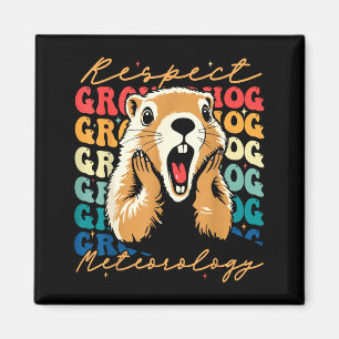 Respektera Groundhog Rolig Woodchuck Män Kvinnor K Magnet