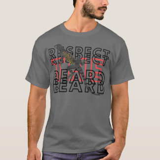 Respektera guiden Beard Reptile Lizard T Shirt