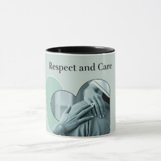 Respektera inspirationsgåva för väntelsinnet mugg