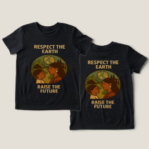 Respektera jorden, forma framtiden t shirt