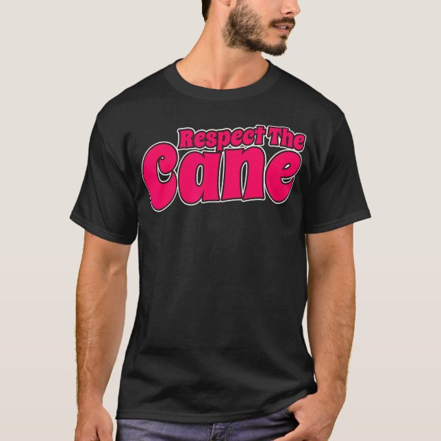 Respektera Käppens Blind Synskadad T Shirt (Framsida)