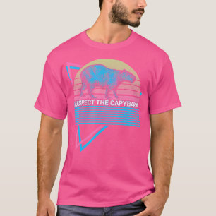 Respektera kapybara och respektera kapybara t shirt