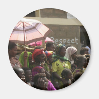 Respektera kvinnor Etiopien Magnet