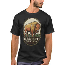 Respektera Ludd Vintage Bison Buffalo Vildmark