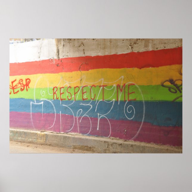 RESPEKTERA MIG POSTER (Framsidan)