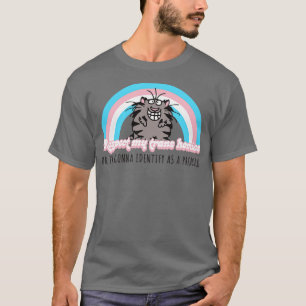 Respektera mina trans-domäner 3 t shirt