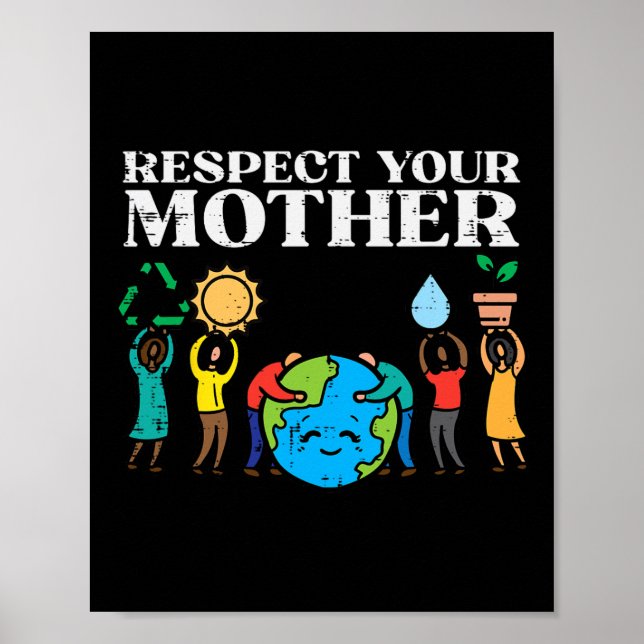 Respektera Mor, Manar Wome Poster (Framsidan)