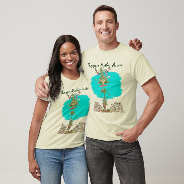 Respektera Mor natur. Tee (Unisex)