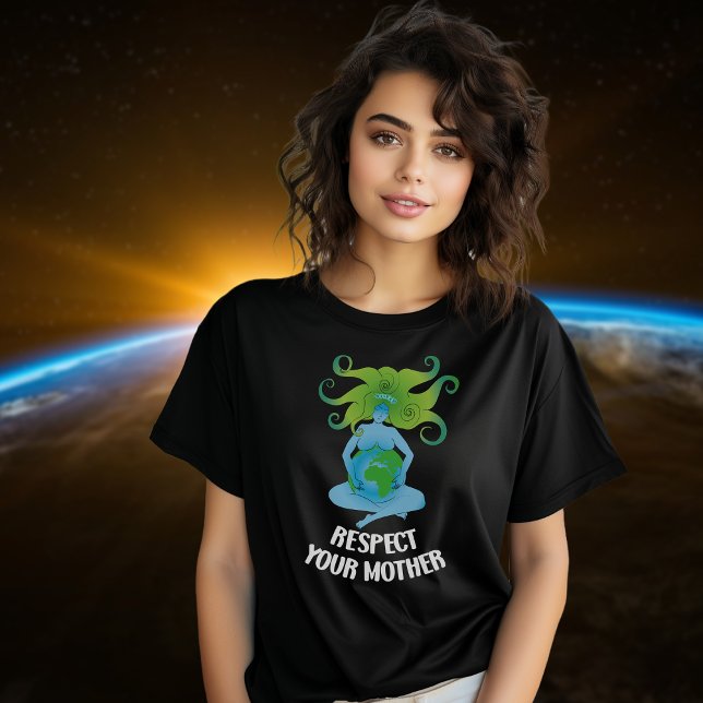 Respektera mor, Vegan Activism T Shirt (Skapare uppladdad)