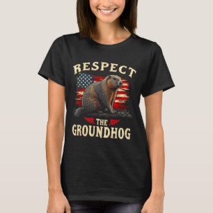 Respektera Murmeldagen Glad Murmeldagen _1  T Shirt