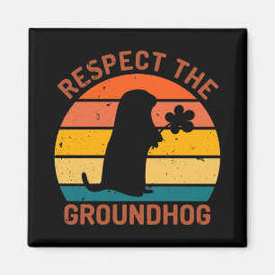 Respektera Murmeldjuret Magnet