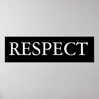 respektera poster