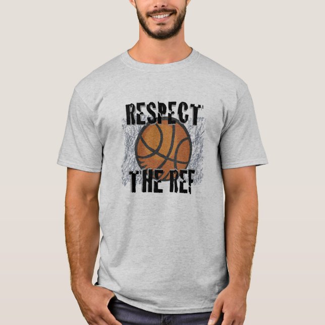 Respektera Ref Basketball Tee (Framsida)