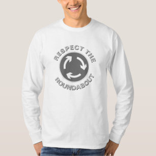 RESPEKTERA rundradion med lång Sleeve T Shirt
