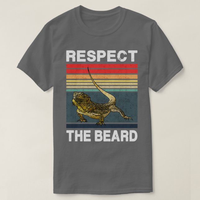 Respektera skägget 53 t shirt (Design framsida)