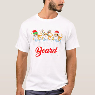 Respektera Skägget Jul T Shirt