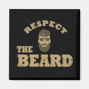 Respektera skägget ord magnet