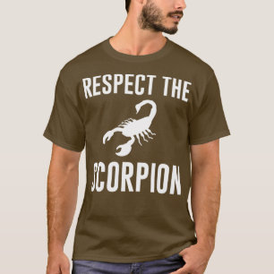 Respektera skorpionen t shirt