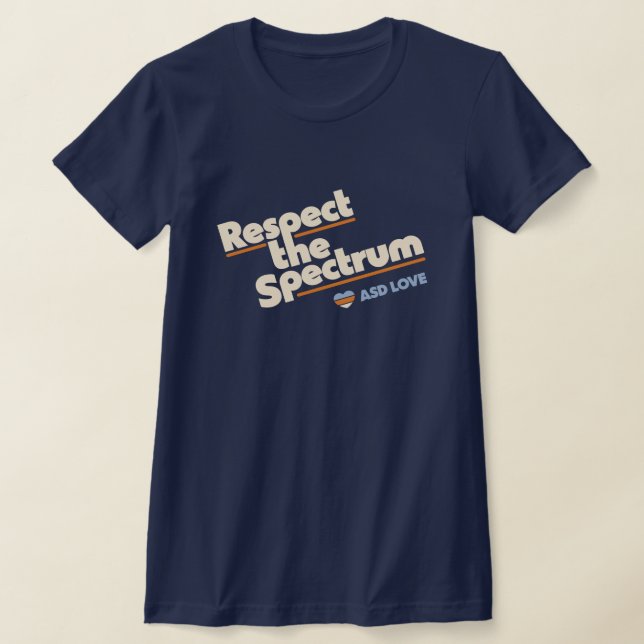 Respektera spektrum T-Shirt (Laydown)