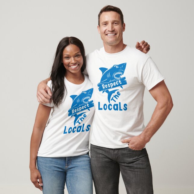 Respektera språken, Spara av hajen T Shirt (Unisex)