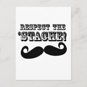 Respektera Stache Vykort