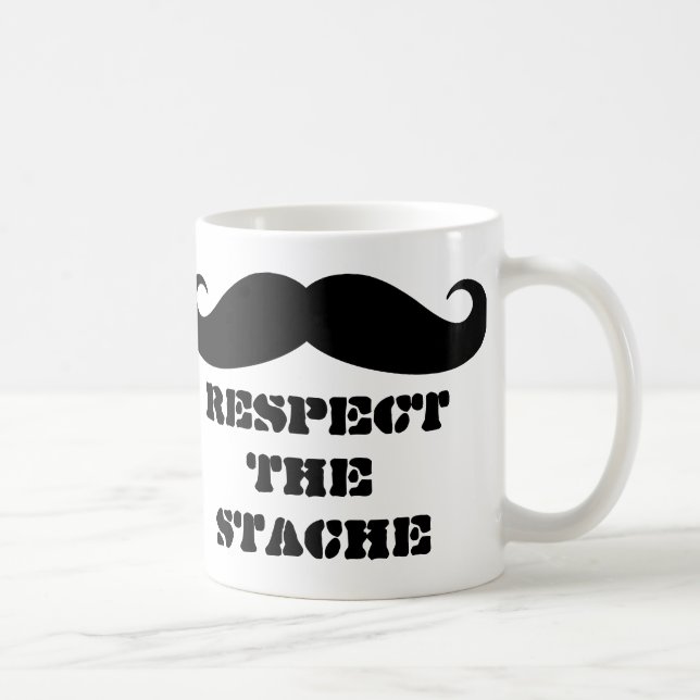 Respektera stachekaffet mugg för manly manar (Höger)