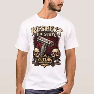 Respektera stålet – Dubbeleggskonstruktion T Shirt