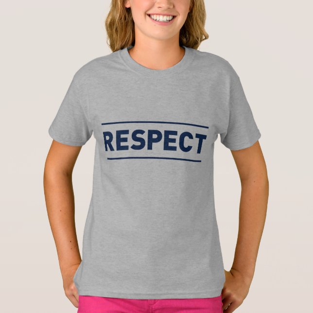 respektera t shirt (Framsida)
