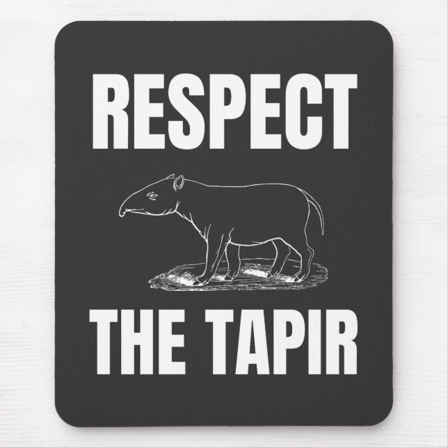 Respektera Tapir Musmatta (Framsidan)