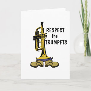 Respektera trumpeterna kort