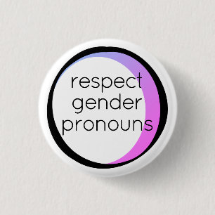 respektera uttalanden om gender knapp